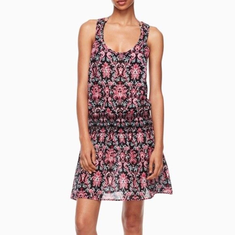 kate spade Black, Pink, White Beach Cover Up